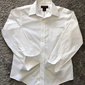 BROOKS BROTHERS Boys' White Button Up Shirt